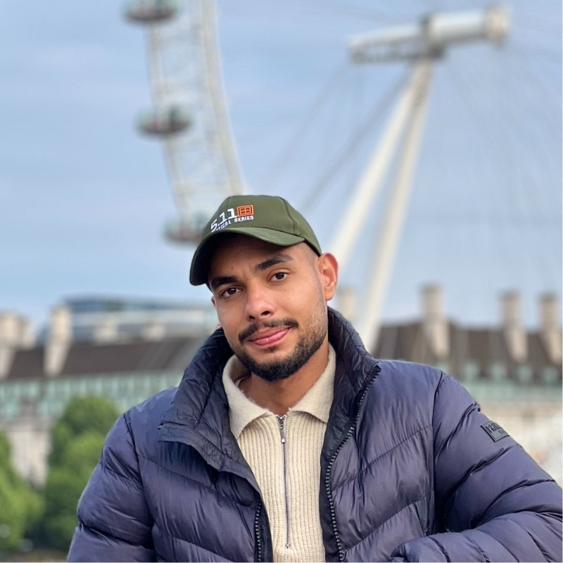 Portrait of Mahdi Khalil, Marketing Executive and Brand Identity Specialist
